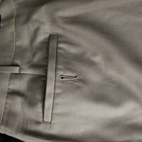 Perry Ellis Portfolio City Fit Beige Dress Pant 34x30 - Picture 15 of 16